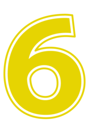 数字「6」