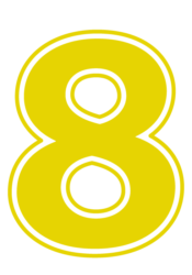 数字「8」