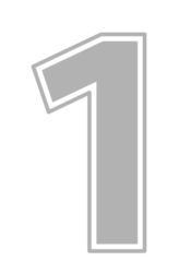 数字「1」