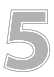 数字「5」