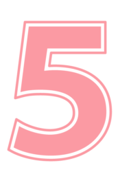 数字「5」
