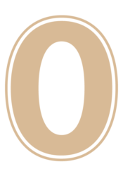 数字「0」