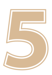 数字「5」