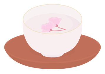 桜茶