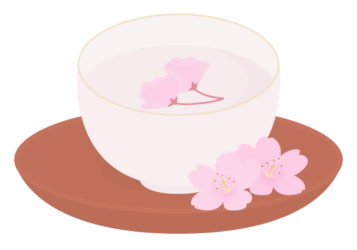 桜茶