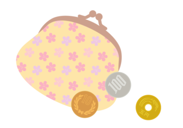 がま口財布・硬貨