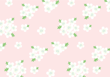 花柄背景（ネモフィラ柄）