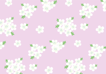 花柄背景（ネモフィラ柄）