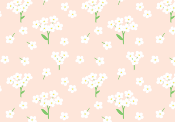 花柄背景（ワスレナグサ柄）