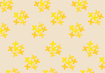 花柄背景（キンモクセイ柄）