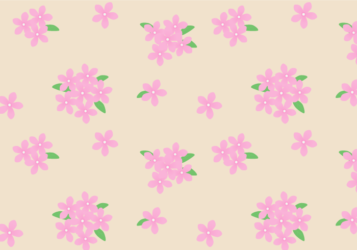 花柄背景（オキシペタラム柄）