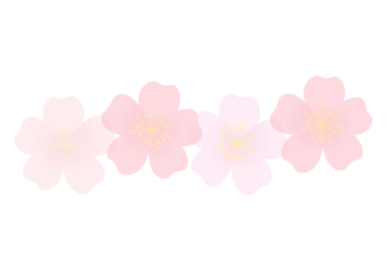 バラ（薔薇）の分割枠（一文字フレーム）