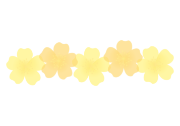 バラ（薔薇）の分割枠（一文字フレーム）