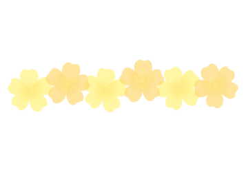 バラ（薔薇）の分割枠（一文字フレーム）