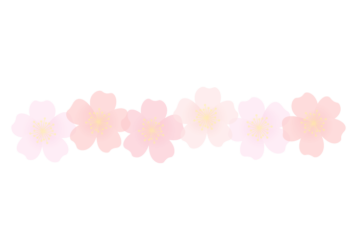 バラ（薔薇）の分割枠（一文字フレーム）