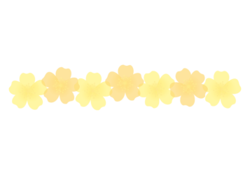 バラ（薔薇）の分割枠（一文字フレーム）