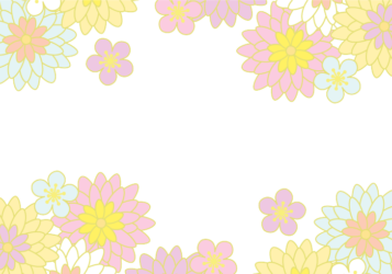 上下枠（和風装飾）