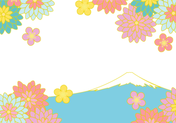 上下枠（和風装飾）