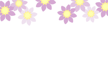 上部装飾枠（花装飾）