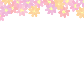 上部装飾枠（花装飾）