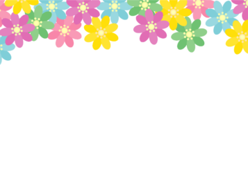 上部装飾枠（花装飾）