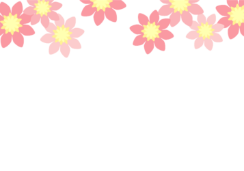 上部装飾枠（花装飾）