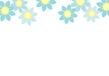 上部装飾枠（花装飾）