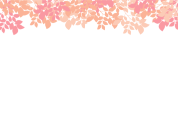 上部装飾枠（緑シルエット装飾）