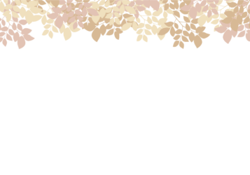 上部装飾枠（緑シルエット装飾）