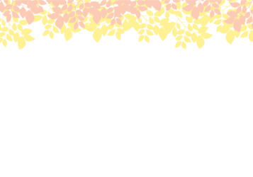 上部装飾枠（緑シルエット装飾）