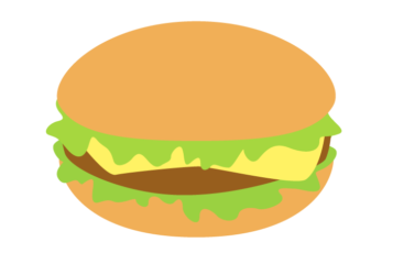 ハンバーガー(チーズバーガー) ハンバーガー(チーズバーガー)