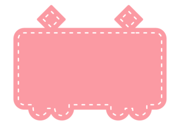 電車形フレーム（塗りつぶし枠）