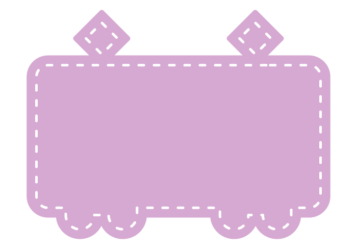 電車形フレーム（塗りつぶし枠）