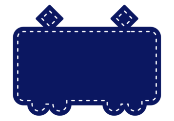 電車形フレーム（塗りつぶし枠）