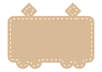 電車形フレーム（塗りつぶし枠）