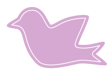 トリ形フレーム（塗りつぶし枠）