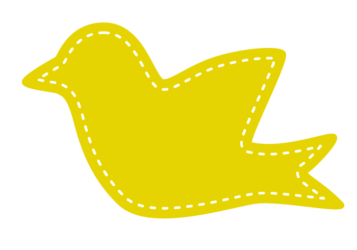 トリ形フレーム（塗りつぶし枠）