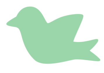 トリ形フレーム（塗りつぶし枠）