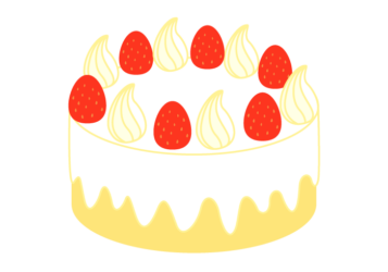 ショートケーキのホール