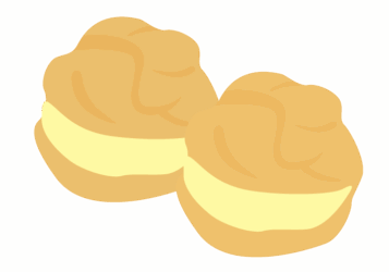 シュークリーム(カスタード) シュークリーム(カスタード)