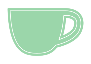 カップ形フレーム（塗りつぶし枠）