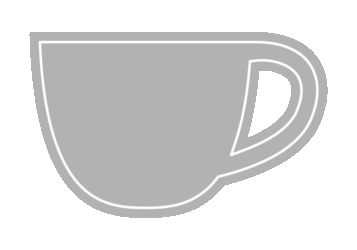 カップ形フレーム（塗りつぶし枠）