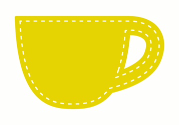 カップ形フレーム（塗りつぶし枠）