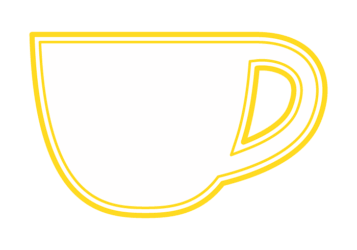 カップ形フレーム（二重線枠）