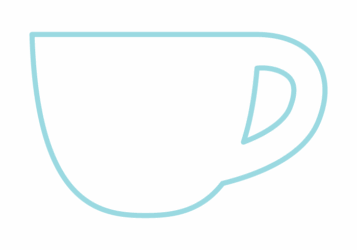 カップ形フレーム（シンプル線枠）