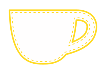 カップ形フレーム（ステッチライン枠）