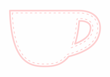 カップ形フレーム（ステッチライン枠）