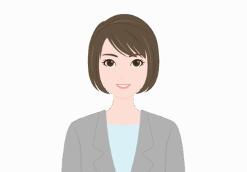 表情(スーツ女性の笑顔) 表情(スーツ女性の笑顔)