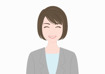 表情(スーツ女性の笑顔) 表情(スーツ女性の笑顔)