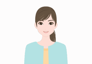 女性の髪形（まとめ髪）